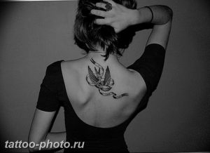 рисунка тату воробей 03.12.2018 №096 - photo tattoo sparrow - tattoo-photo.ru